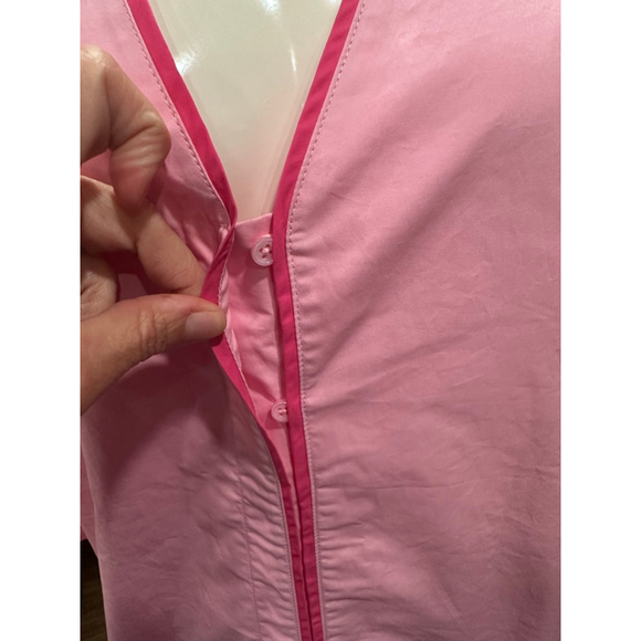 Hyacinth House Pink Embroidered Boho Glam Mini Dress M NWOT - Picture 6 of 16